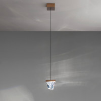 TRIPLA F41 SINGLE PENDANT - bronze