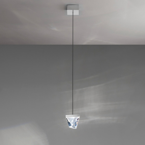 TRIPLA F41 SINGLE PENDANT - chrome