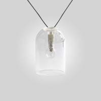 XY&Z F63 PENDANT SPOT E14 - slick transparent