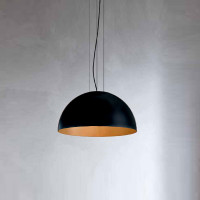 RUGIADA PENDANT 122.25 - matte black - goldfoil