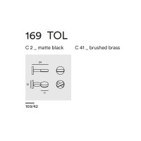 TOL WALL 169.42 - matte black