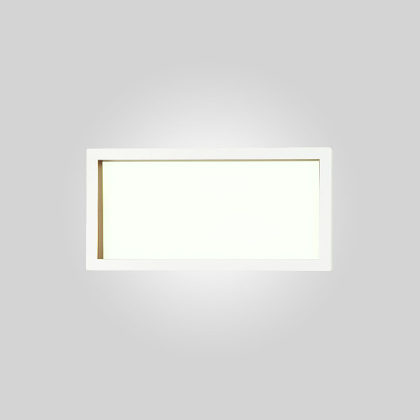 VALENCIA WALL CEILING 205.75 - white opaque - light gold