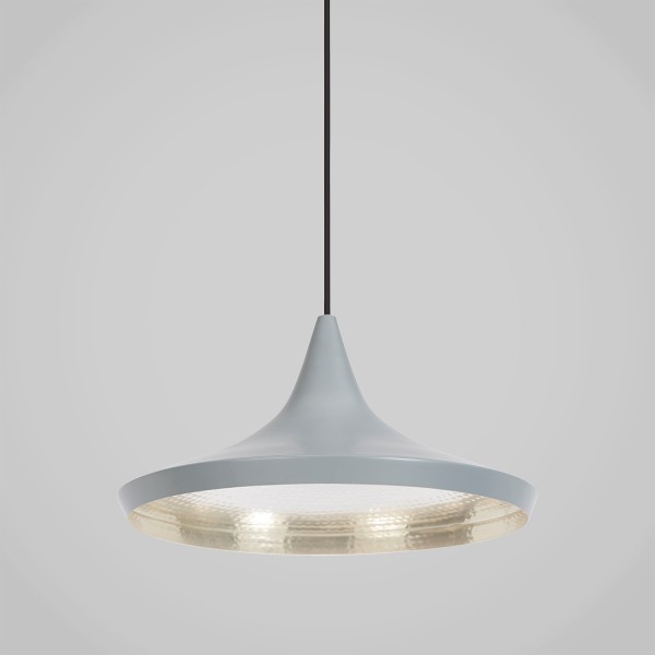 Beat Wide Pendant - Grey