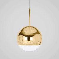 Mirror Ball Pendant - Brass