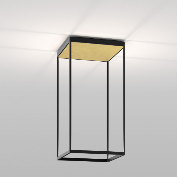 REFLEX2 CEILING M 600 - black - pyramid gold