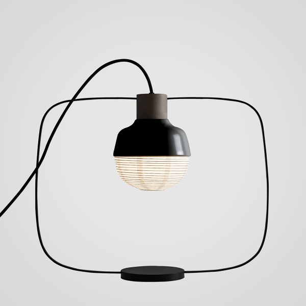 The New Old Tablelight Plump - Matt black