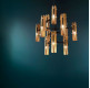 Excalibur Chandelier .26 - brushed brass