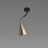 Gordon Ceiling .71 - brushed brass