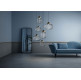 Legier Chandelier .26 - light grey - smoked