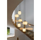 Legier Chandelier .14 - light grey - smoked