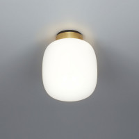 Legier Ceiling .72 - brushed brass - opal white