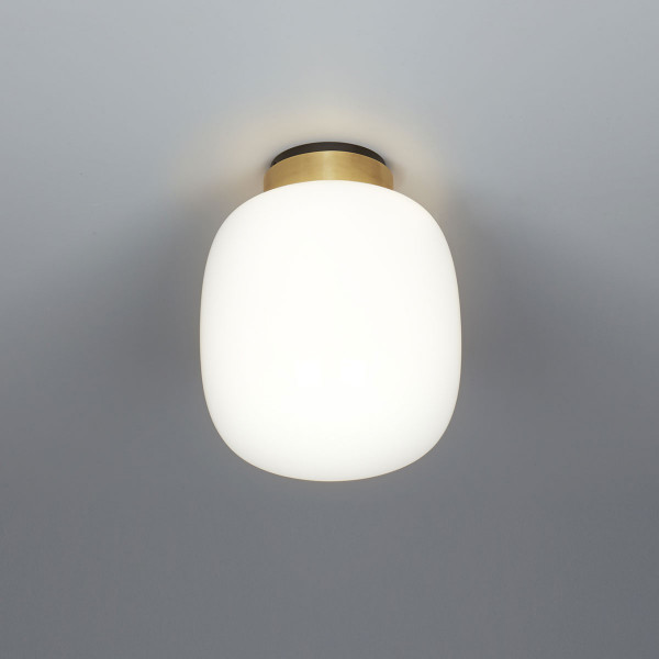 Legier Ceiling .72 - brushed brass - opal white