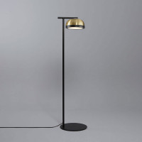 Molly Floor .62 - brushed brass - sand black