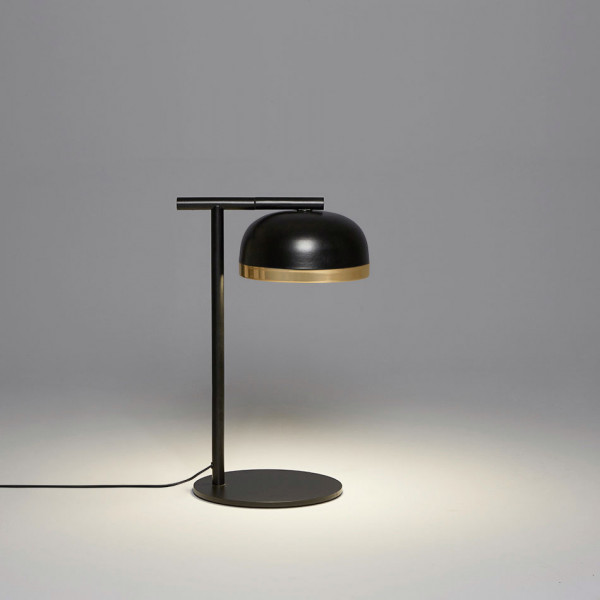 Molly Table .32 - sand black - brushed brass