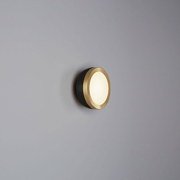 Molly Wall Ceiling .72 - sand black - brushed brass