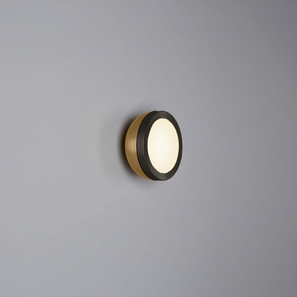 Molly Wall Ceiling .72 - brushed brass - sand black