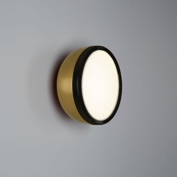 Molly Wall Ceiling .73 - brushed brass - sand black