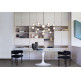 Nabila Chandelier .19 - brushed brass - clear