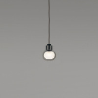 Nabila Pendant .21 - black chrome - smoked