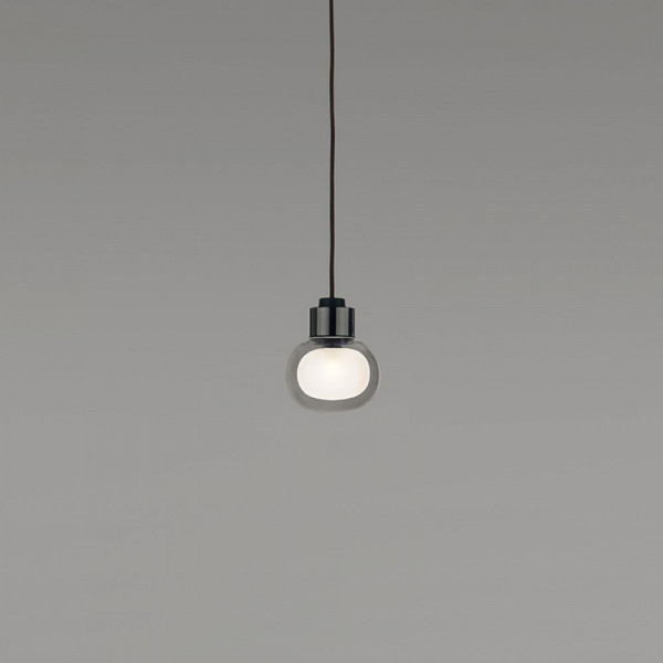 Nabila Pendant .21 - black chrome - smoked