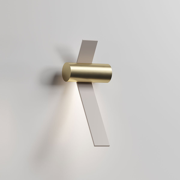 Nastro Wall .41 - brass - eggshell