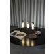 Osman Table .34d - black chrome - smoke