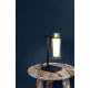 Osman Side Table .31 - brushed brass - clear