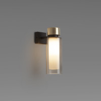 Osman Wall .41 - brushed brass - clear