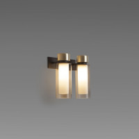 Osman Wall .46 - brushed brass - clear