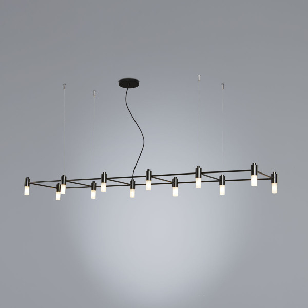 Quadrante Chandelier .12 - sand black