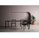 Quadrante Chandelier .12 - sand black