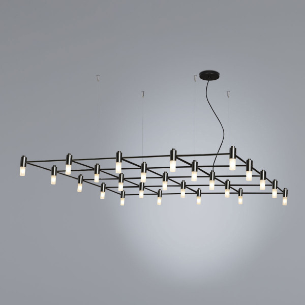 Quadrante Chandelier .25 - sand black