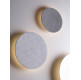 PUCK WALL ART 5472 - 2700K - grey felt dark D1