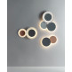 PUCK WALL ART 5476 - 2700K - grey felt dark D1 - grey felt light L1