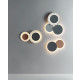 PUCK WALL ART 5472 - 2700K - grey felt dark D1