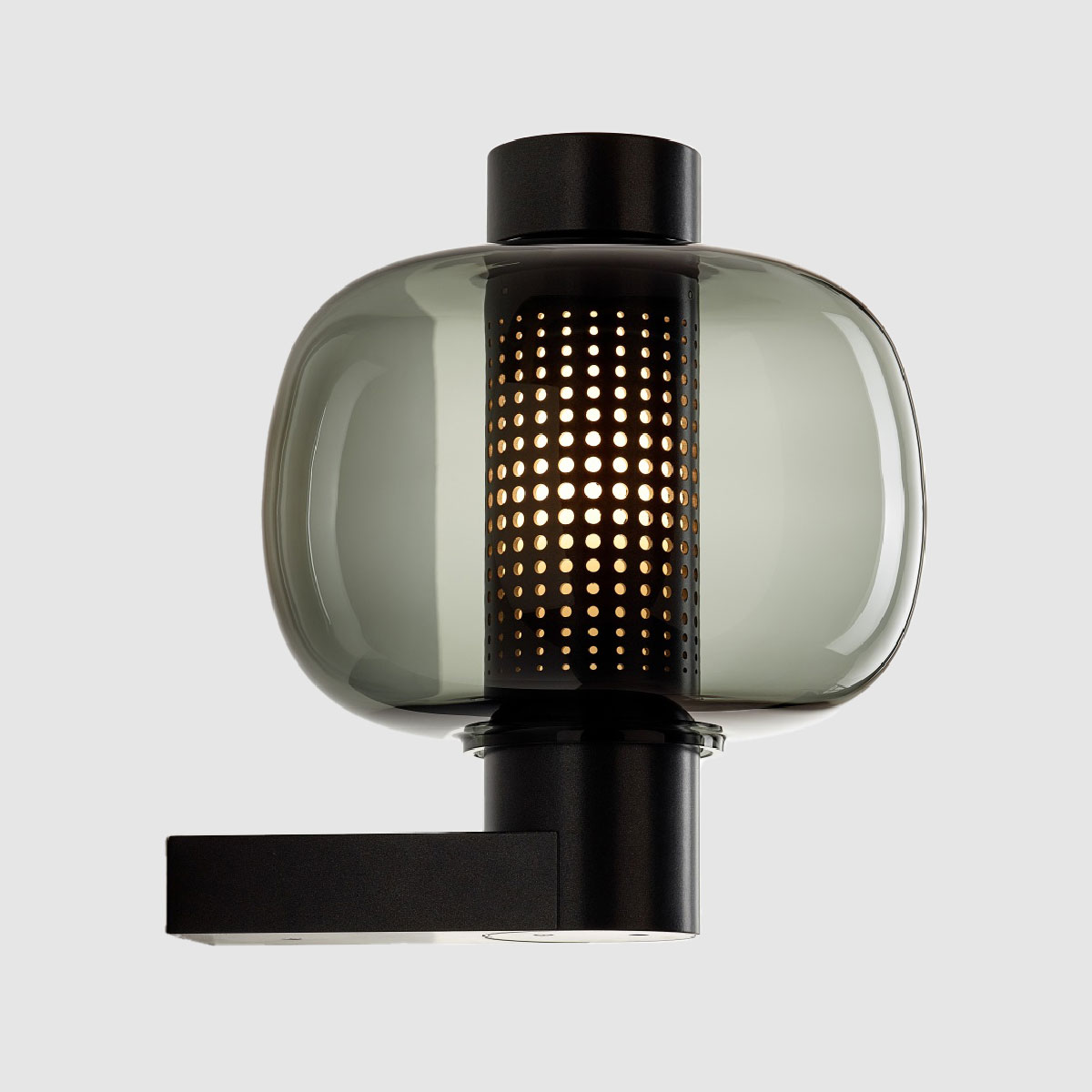 BONBORI WALL UP OUTDOOR - smoke grey - black
