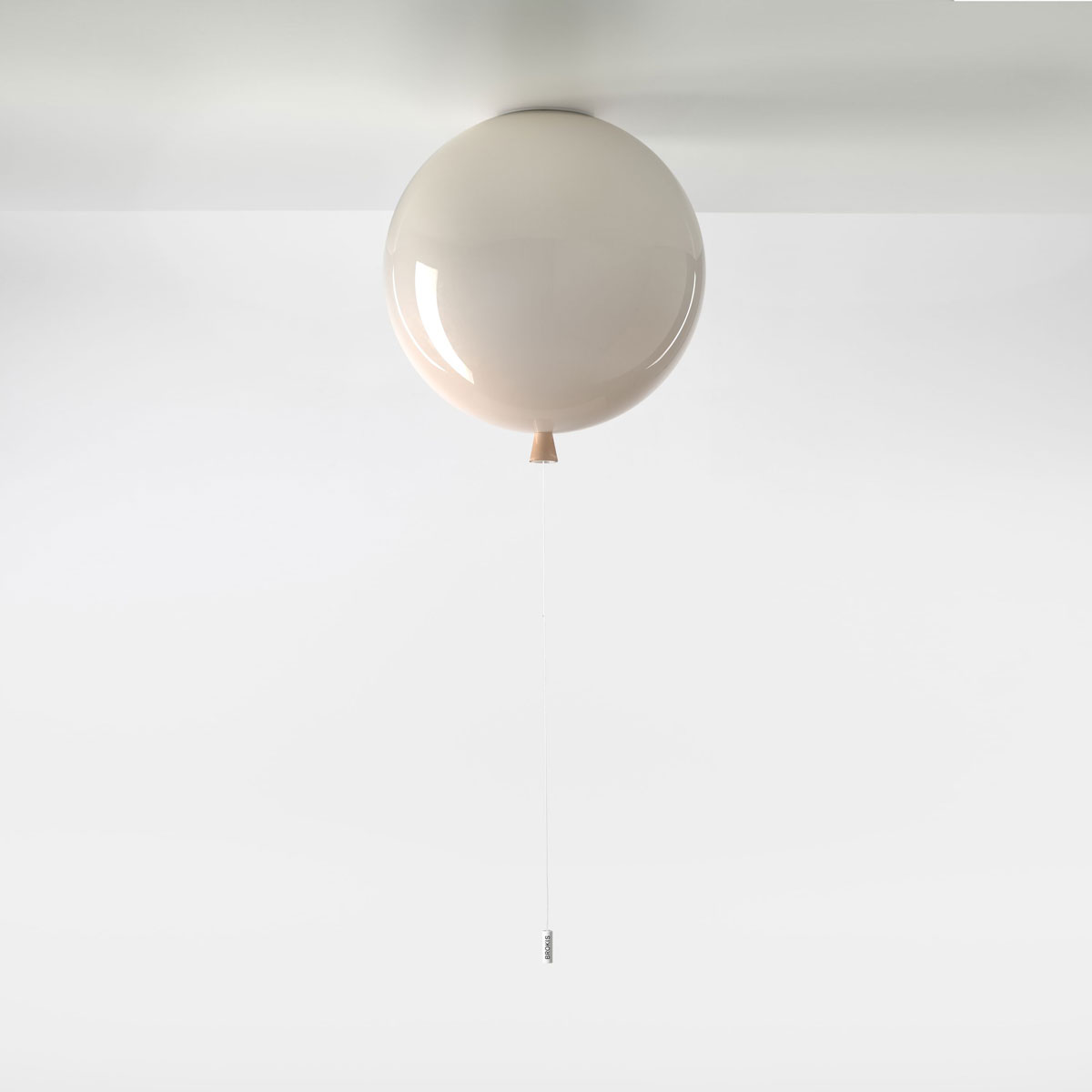 MEMORY CEILING 400 - light pink - glossy - light switch white