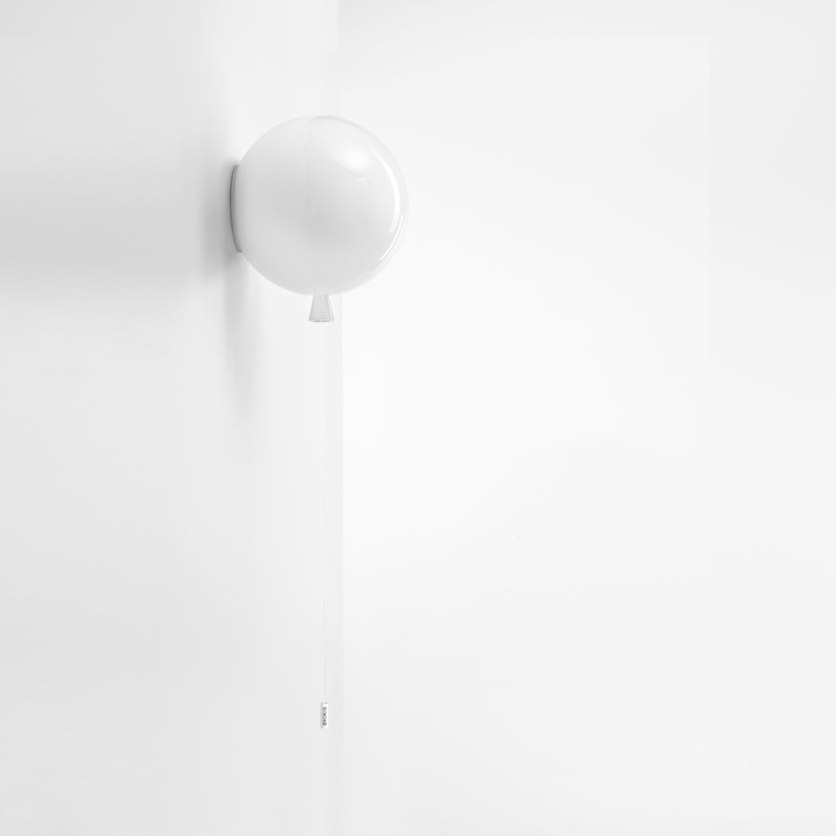 MEMORY WALL 250 - triplex opal - glossy - light switch white