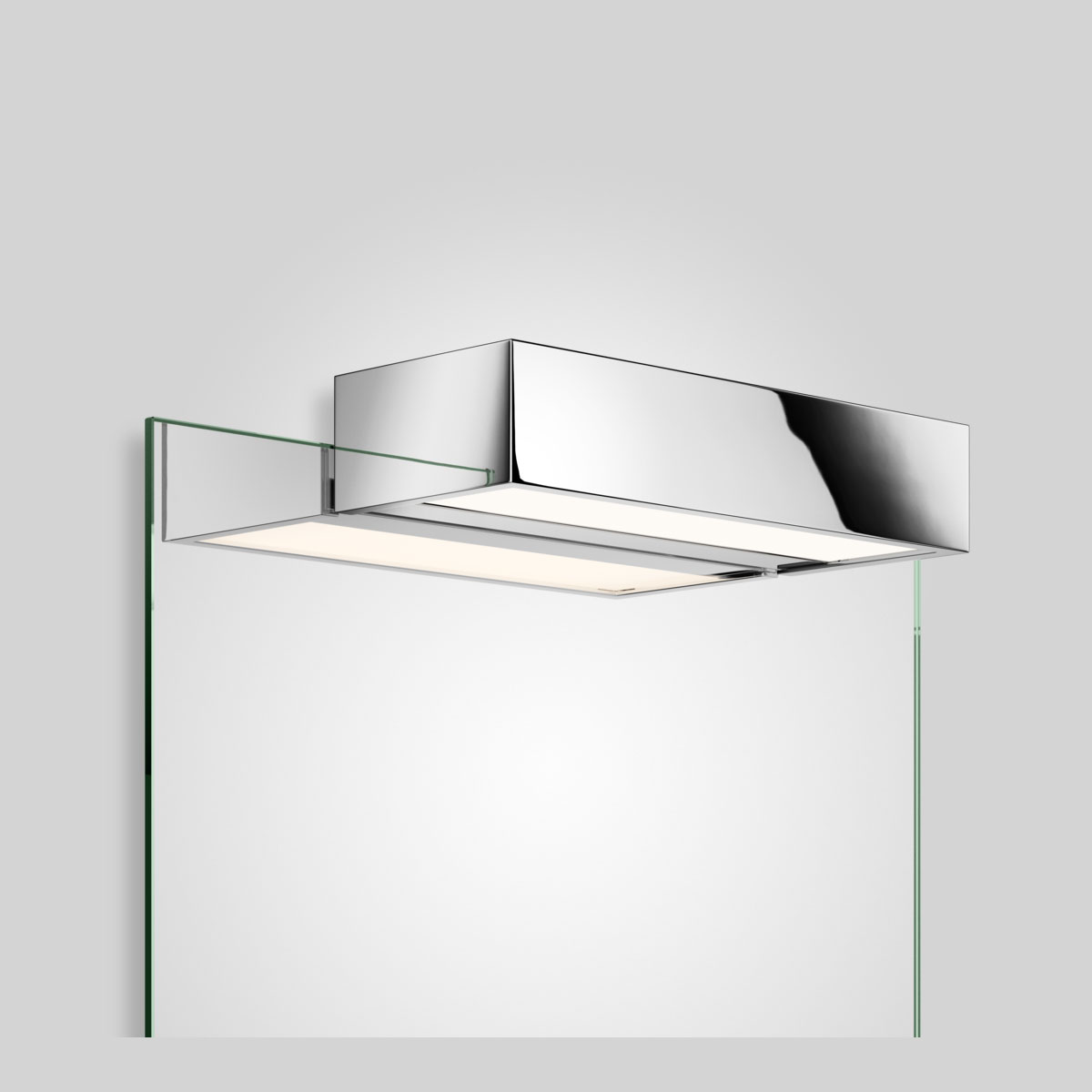 BOX 1-25 N LED SPIEGELAUFSTECKLEUCHTE - 2700K - chrom