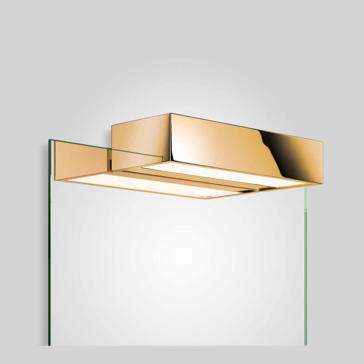 BOX 1-25 N LED SPIEGELAUFSTECKLEUCHTE - 2700K - gold