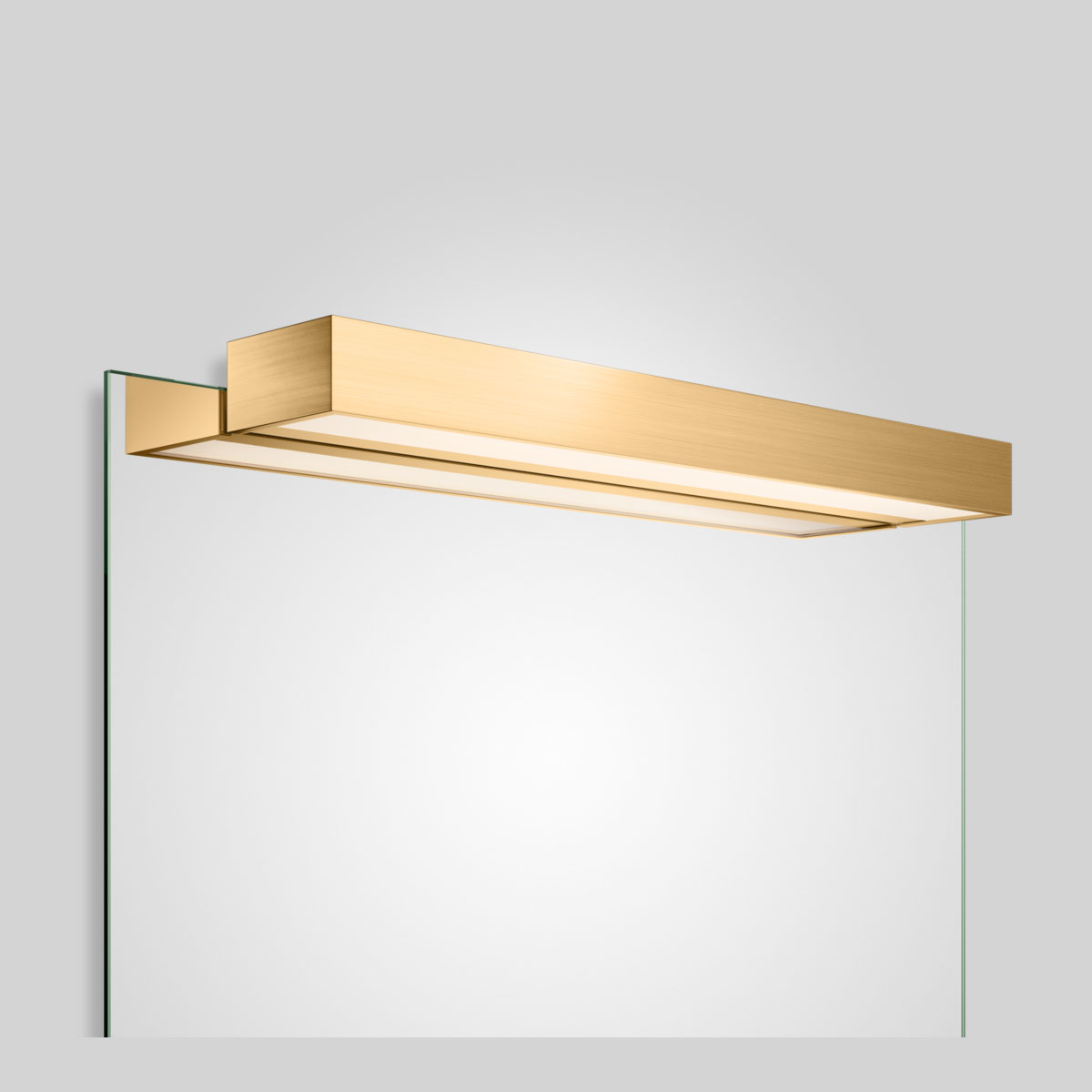 BOX 1-60 N LED SPIEGELAUFSTECKLEUCHTE - 2700K - gold matt