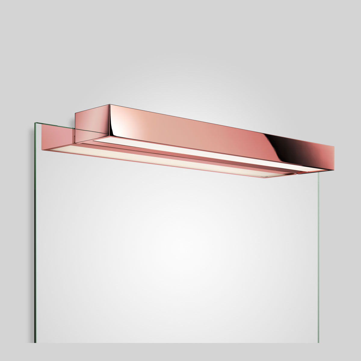 BOX 1-60 N LED SPIEGELAUFSTECKLEUCHTE - 2700K - roségold