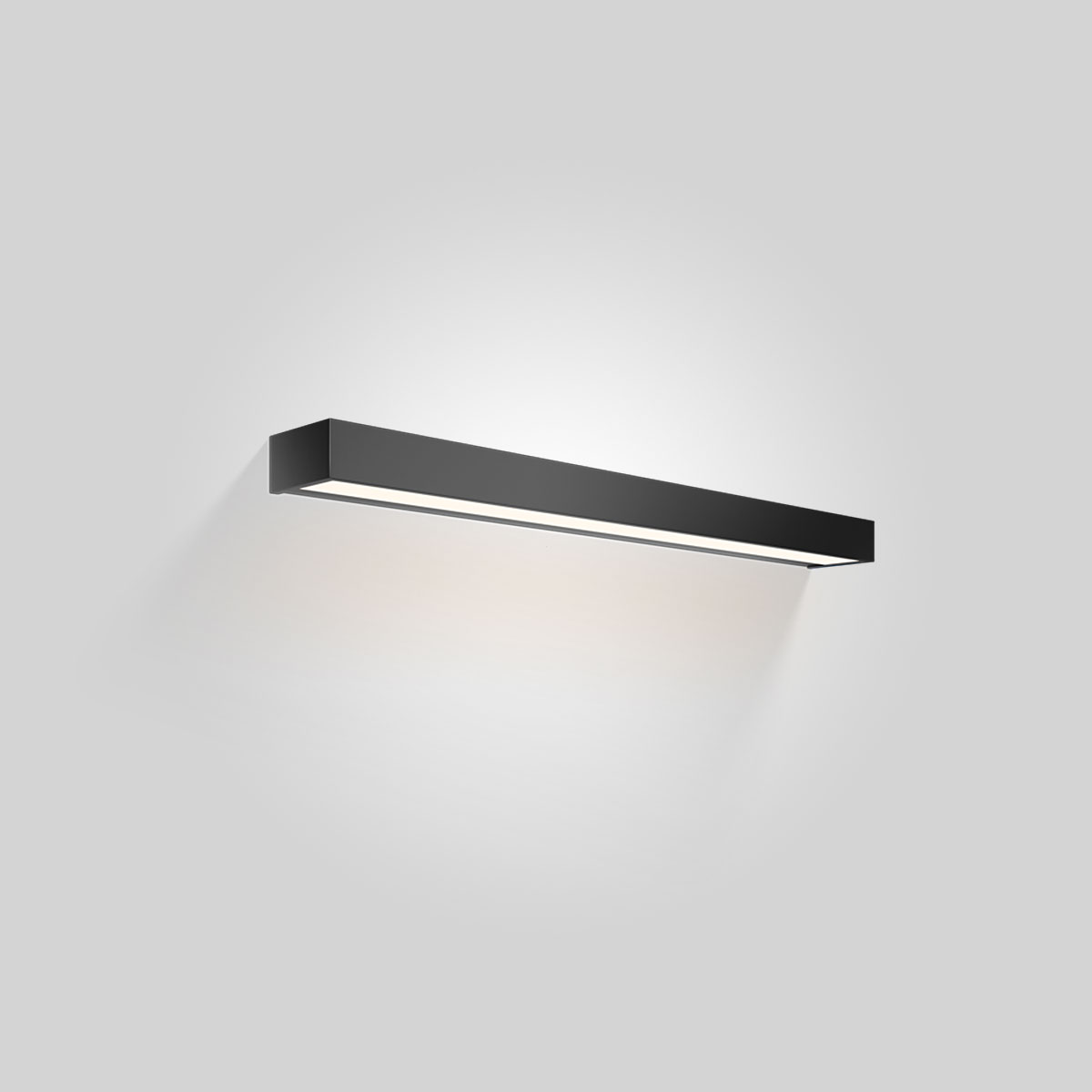BOX 80 N LED WALL - 2700K - schwarz matt