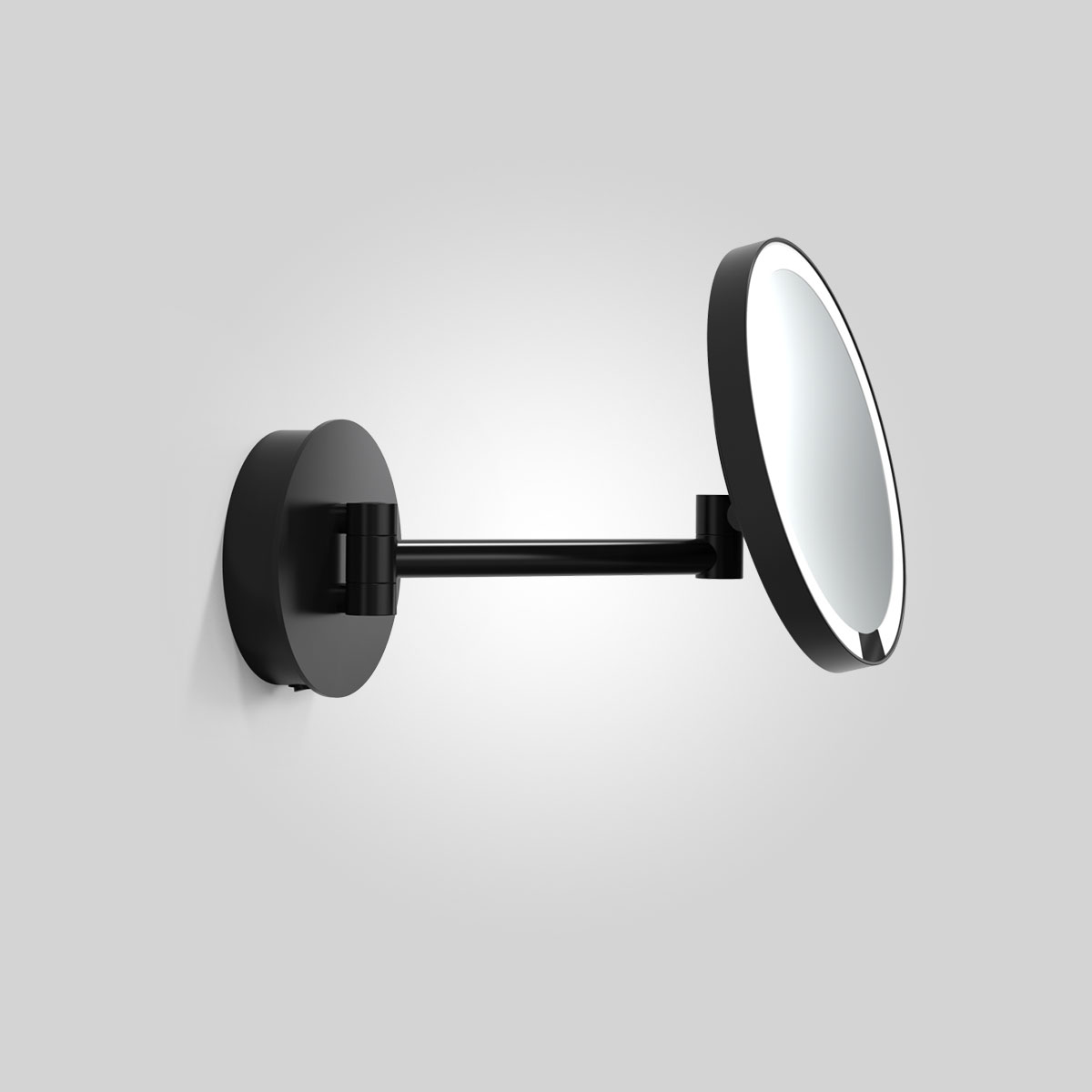 JUST LOOK WR WALL - Spiegelleuchte - 5000K - schwarz matt