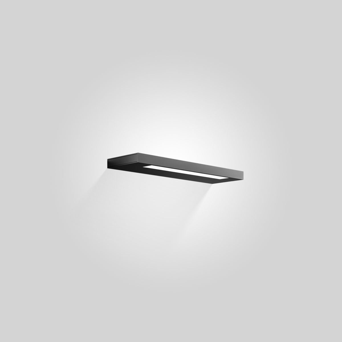 SLIM 34 N LED WALL - 3000K - schwarz matt