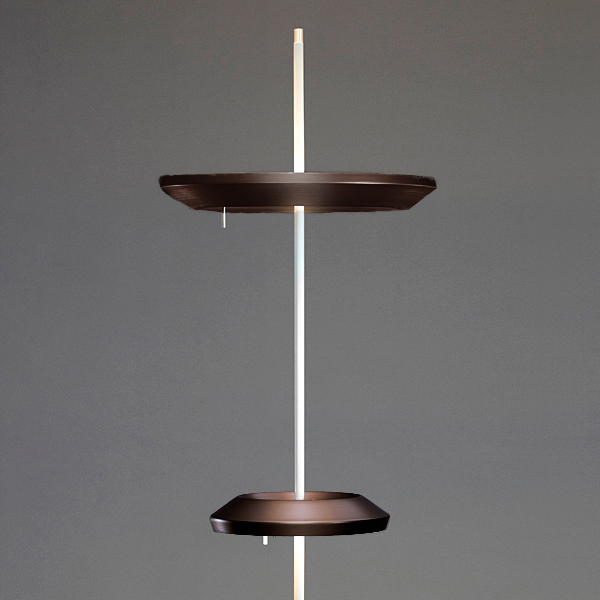 Conversio Stehleuchte Deckenfluter - mocca
