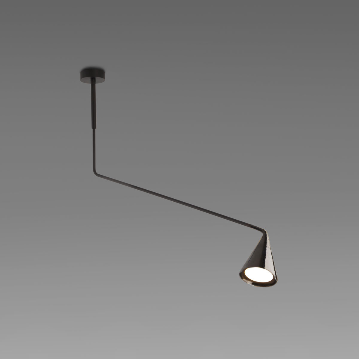 Gordon Ceiling .11c - black chrome
