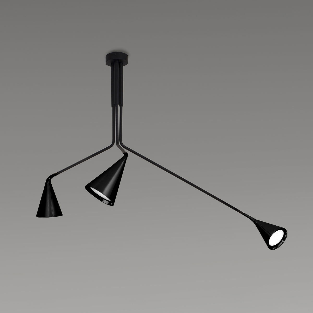 Gordon Chandelier .13abc - matte black