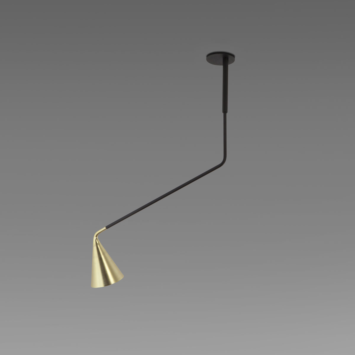 Gordon Ceiling .15b - brushed brass