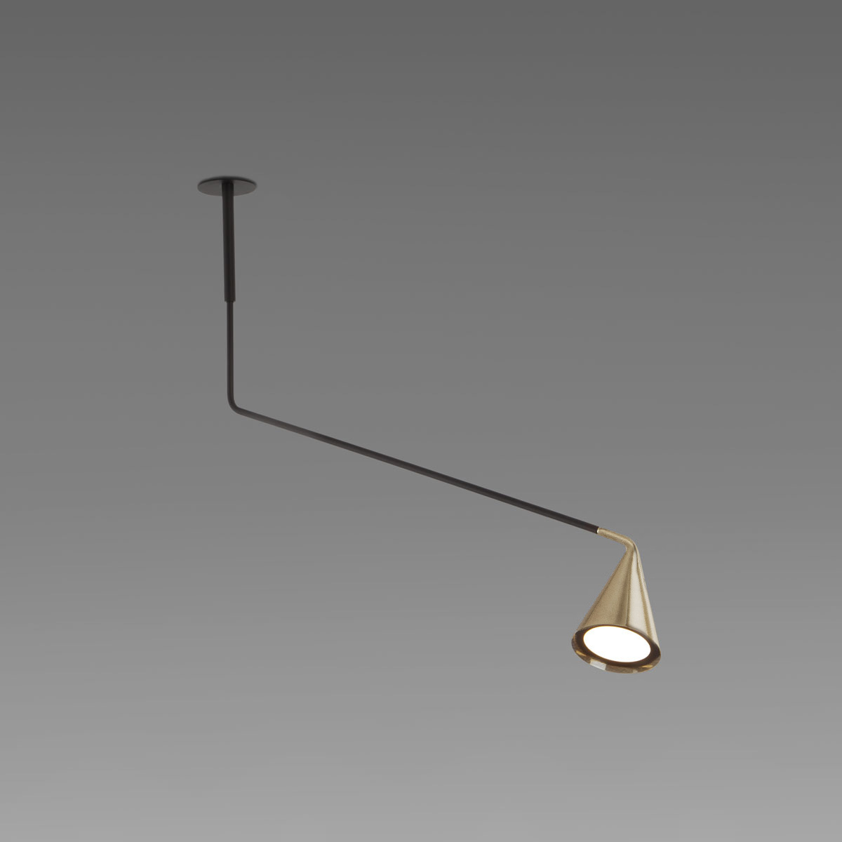 Gordon Ceiling .15c - brushed brass